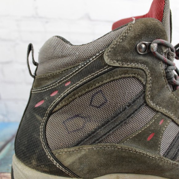 LL Bean Trail Model 4 Tek 2.5 Gray Suede Mesh Hiking Boots 9.5 M - Picture 11 of 11